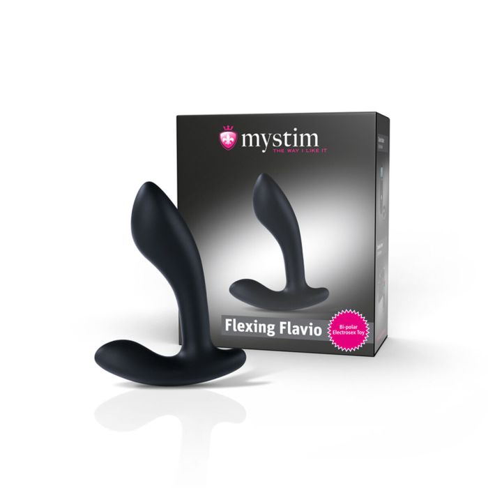Stimulateur de Prostate Flexing Flavio Electrosex Mystim MS46455 Noir 18