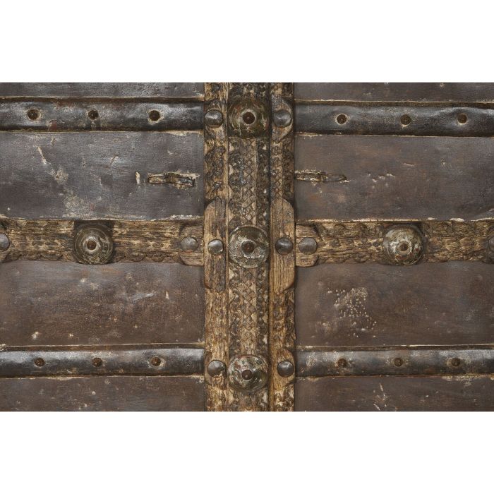 Figure décorative de jardin Home ESPRIT Marron bois de teck 120 X 46 X 190 cm Porte 3