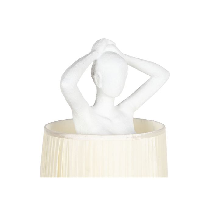 Lampadaire Home ESPRIT Blanc Résine 50 W 220 V 46 x 41 x 137,5 cm 5 Lampadaire Home ESPRIT Blanc Résine 50 W 220 V 46 x 41 x 137,5 cm 5