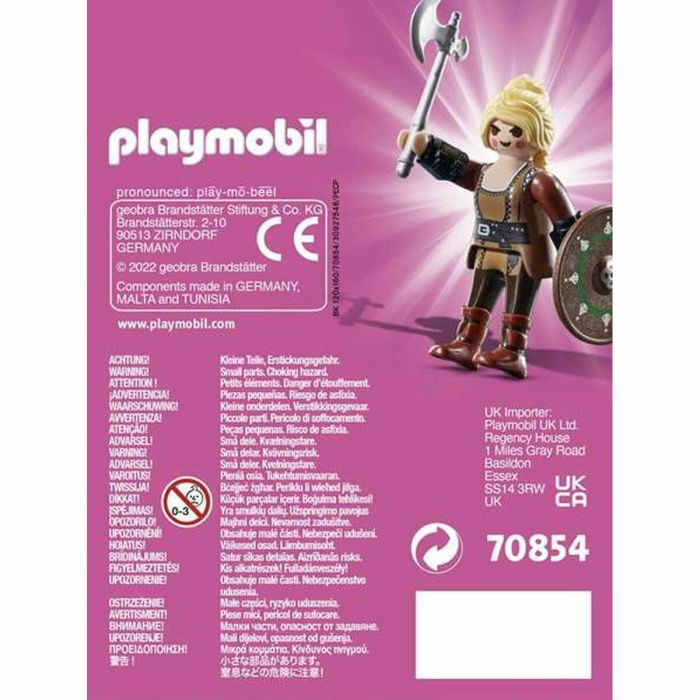 Personnage articulé Playmobil Playmo-Friends 70854 Femme Viking (5 pcs) 1