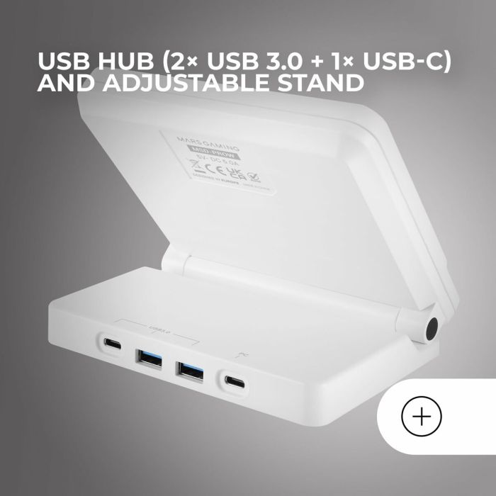 Clavier Mars Gaming MSDPROW Blanc 3