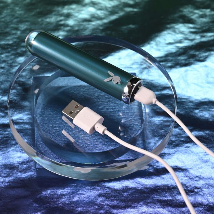 Vibromasseur à boules Playboy Emerald Vert 8 Vibromasseur à boules Playboy Emerald Vert 8