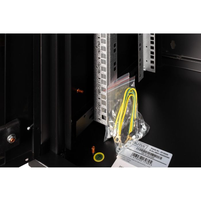 DIGITUS Wandgehäuse Unique 12HE 643x600x450mm schwarz 2