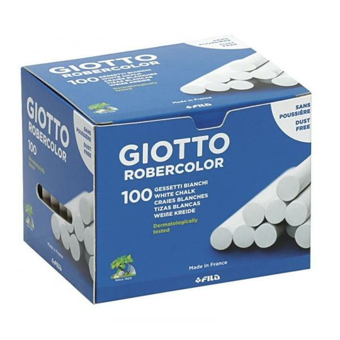 Craies Giotto Robercolor Blanc 16 Unités 100 Pièces 1