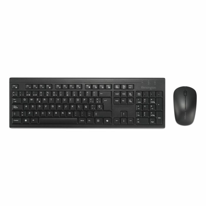 clavier et souris Kensington K75560ES Noir Espagnol QWERTY 1