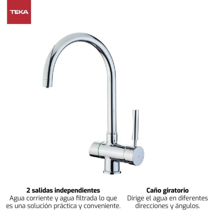 Mitigeur Teka OS 200 Chrome Acier inoxydable 4