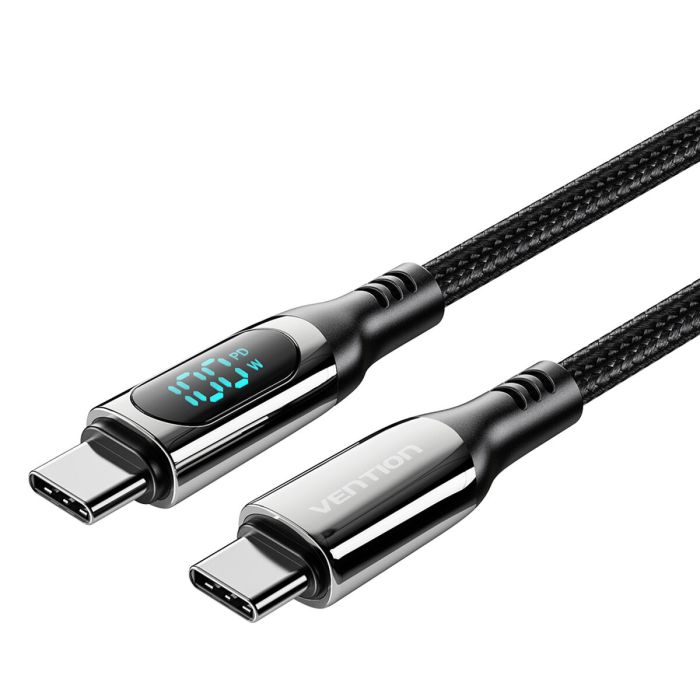 Câble USB Vention TAYBAV 1,2 m Noir (1 Unité) 0 Câble USB Vention TAYBAV 1,2 m Noir (1 Unité) 0