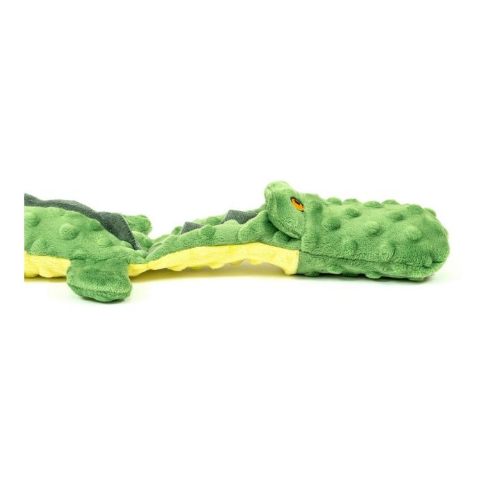 Jouet pour chien en peluche Gloria Dogmonsters Vert 100 % polyester Crocodile 65 x 5 x 6 cm 4
