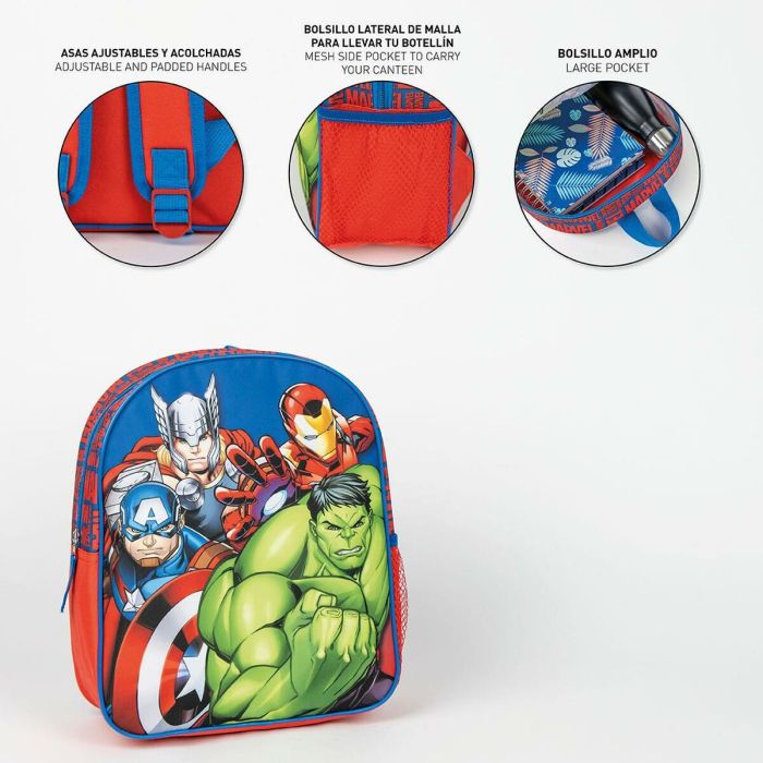 Cartable The Avengers Bleu 25,0 x 20,0 x 30,0 cm 5