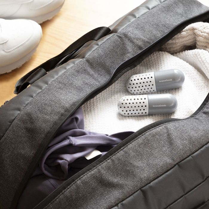 Capsules Désodorisantes pour Chaussures Froes InnovaGoods 2 Unités 6 Capsules Désodorisantes pour Chaussures Froes InnovaGoods 2 Unités 6