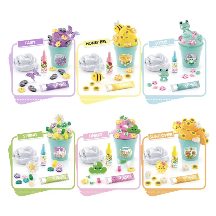 Canal Toys So Slime SSC 419 - Kit Mini Jardin de Fleurs à Slime Parfumé et Décorations pour Enfants Dès 6 ans Canal Toys So Slime SSC 419 - Kit Mini Jardin de Fleurs à Slime Parfumé et Décorations pour Enfants Dès 6 ans