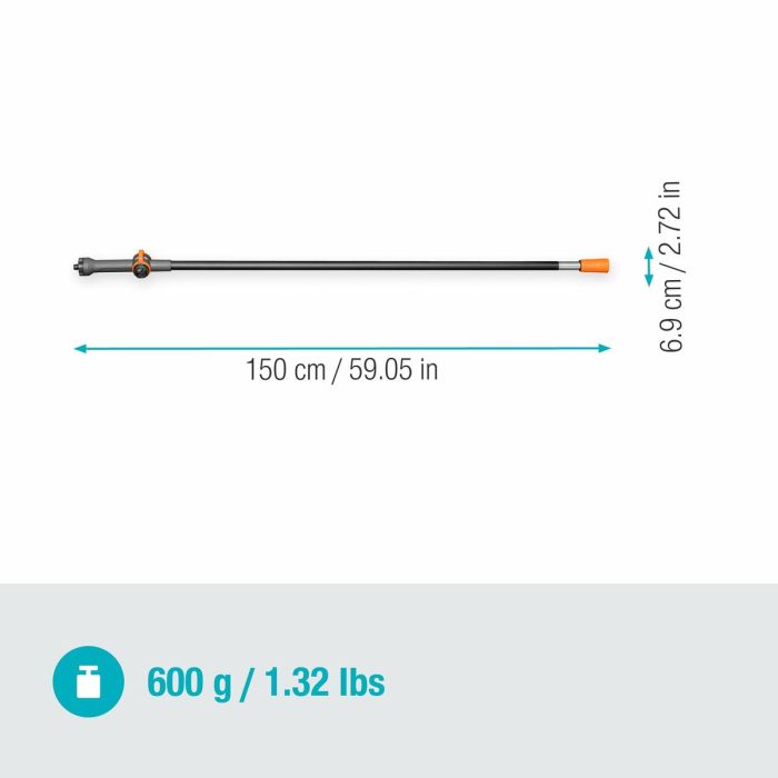 Poignée de rechange Gardena 18802-20 150 cm Cleansystem 3