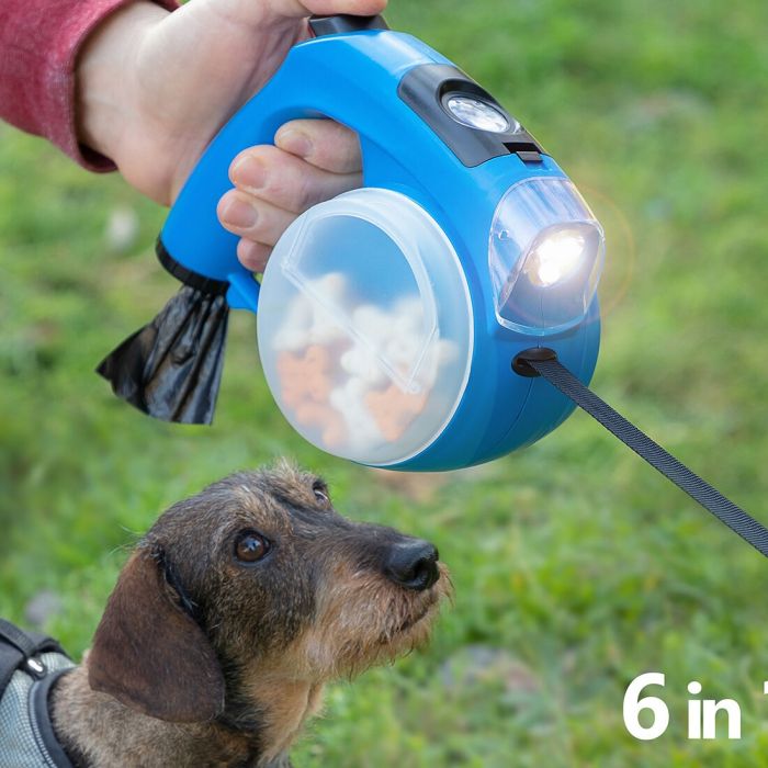Laisse de chien rétractable 6 en 1 Compet InnovaGoods 0 Laisse de chien rétractable 6 en 1 Compet InnovaGoods 0