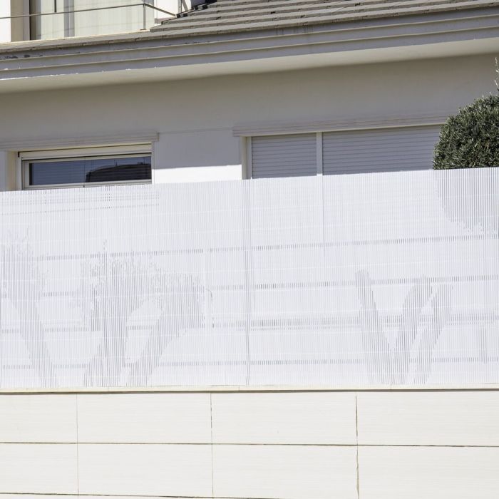 Canisse Blanc PVC 1 x 300 x 150 cm 4