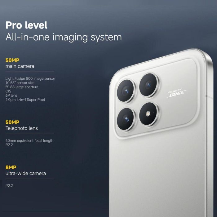 Smartphone Poco POCO F8 Pro 5G 6,9" Octa Core 12 GB RAM 512 GB Noir 3