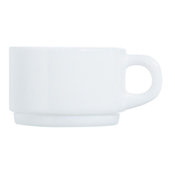 Taza Opal Apilable Luminarc 28 cL 0 Taza Opal Apilable Luminarc 28 cL 0