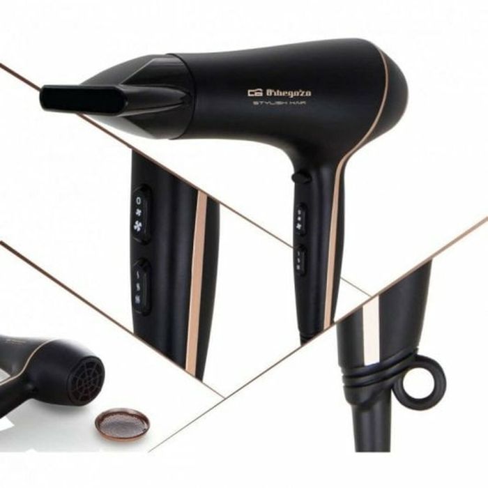 Sèche-cheveux Orbegozo SE-2065 2000 W Noir 2