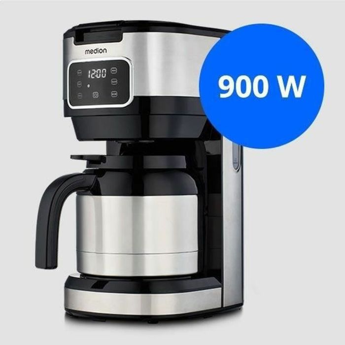 Cafetière goutte à goutte Medion Argenté 900 W 1,2 L 1