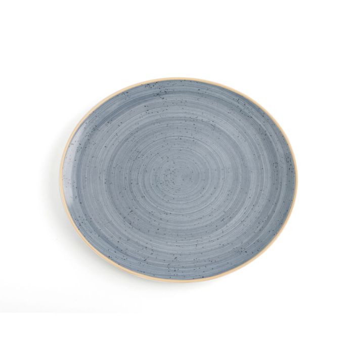 Assiette plate Ariane Terra Bleu Céramique 30 x 27 cm (6 Unités) 1 Assiette plate Ariane Terra Bleu Céramique 30 x 27 cm (6 Unités) 1
