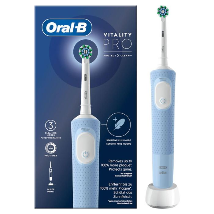 Oral-B Brosse Électrique Vitality Pro Bleu 1 Oral-B Brosse Électrique Vitality Pro Bleu 1