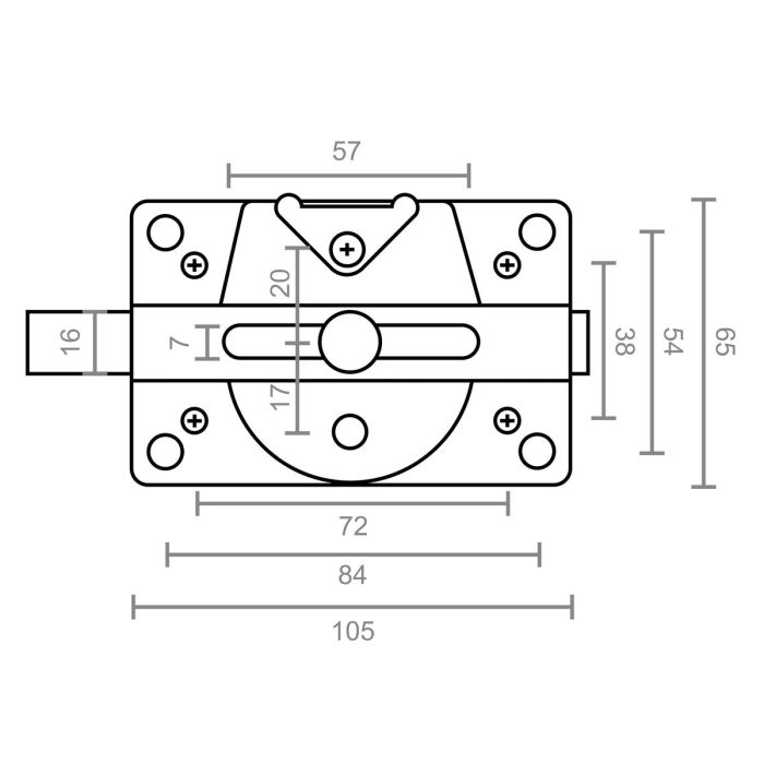 Serrure de sécurité Micel 2