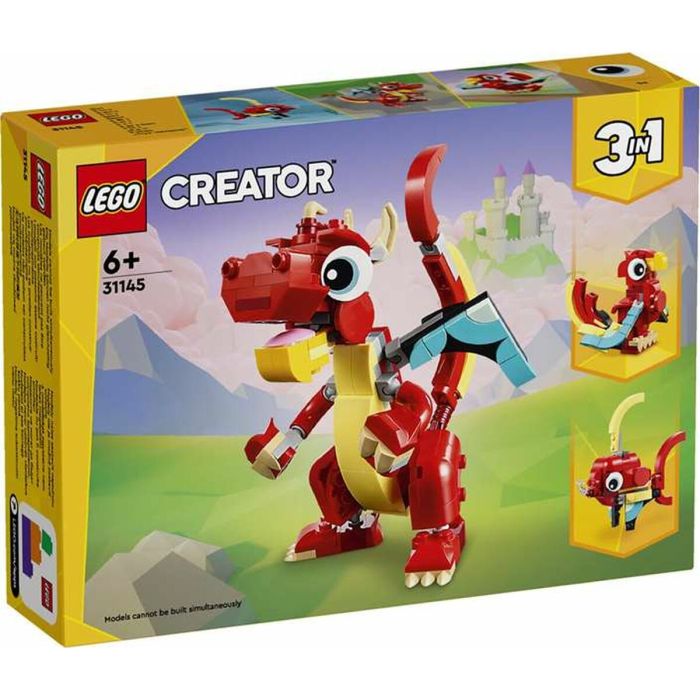 Set de construction Lego Creator 31145 Red Dragon 149 Pièces 0 Set de construction Lego Creator 31145 Red Dragon 149 Pièces 0
