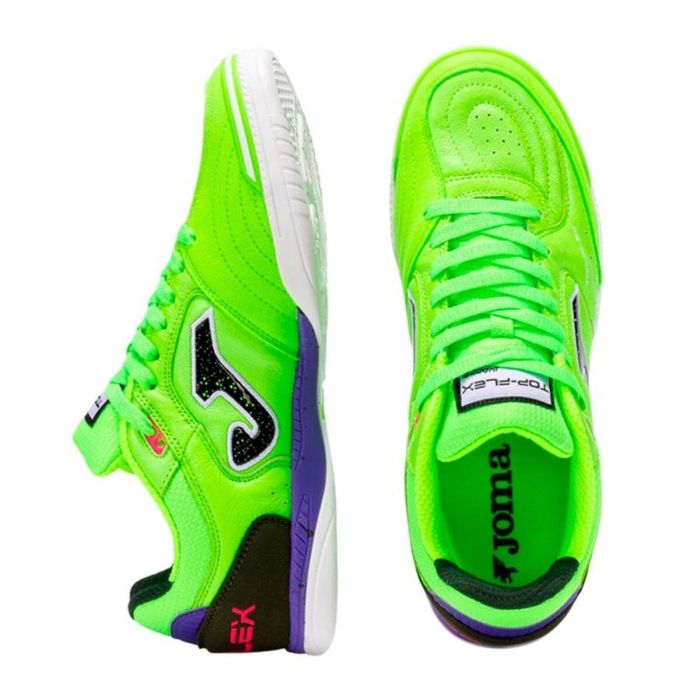 Chaussures de Futsal pour Adultes Joma Sport Top Flex 2511 Vert XL 2
