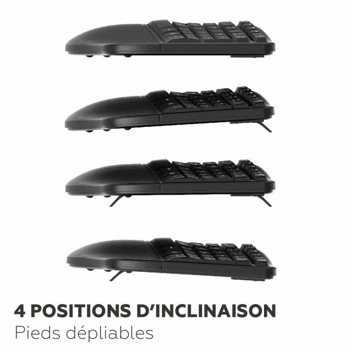 clavier et souris Mobility Lab Ergo C30W Noir 9