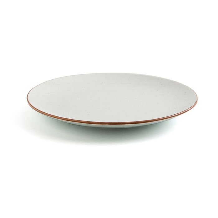 Assiette plate Ariane Terra Céramique Beige (Ø 31 cm) (6 Unités) 2
