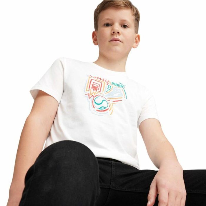 T shirt à manches courtes Enfant Puma GRAPHICS 2