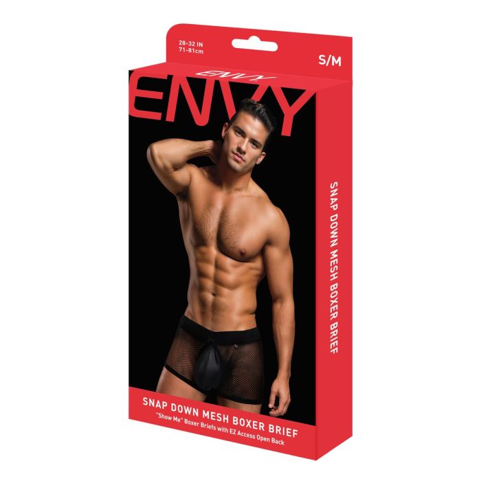 Boxer pour homme Envy Noir M/L 2