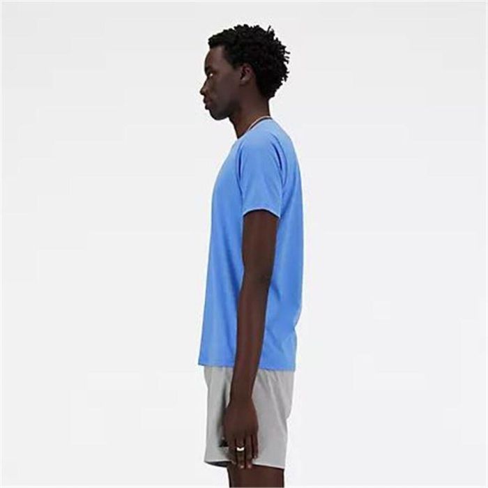 T-shirt à manches courtes homme New Balance MT41070_BIA Indigo (L) 2