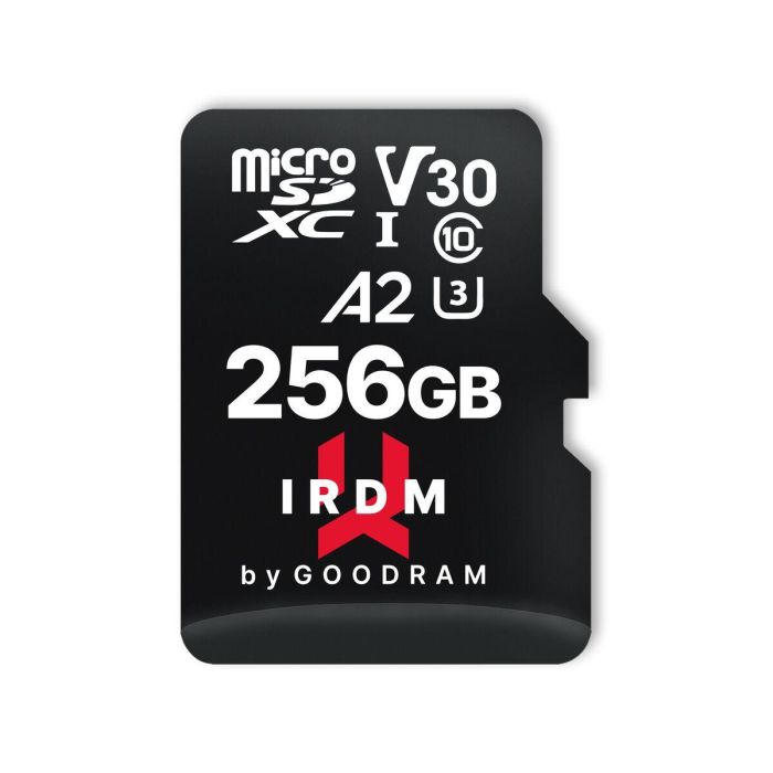 Carte Mémoire Micro SD avec Adaptateur GoodRam 0000000IR256 256 GB