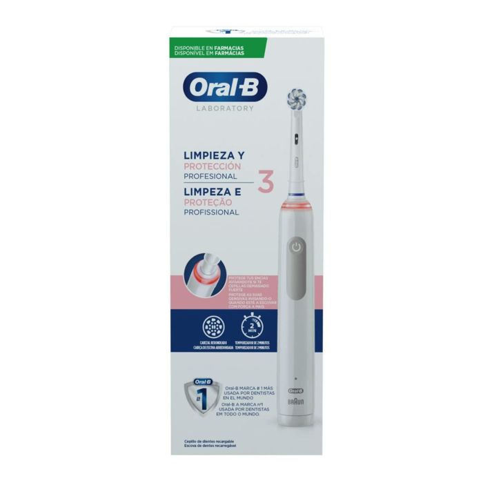 Brosse à dents électrique Braun LAV LIMPP 3 WH Blanc 0 Brosse à dents électrique Braun LAV LIMPP 3 WH Blanc 0