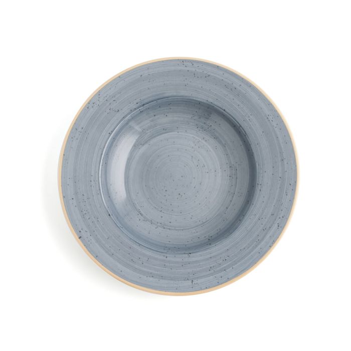 Assiette creuse Ariane Terra Céramique Bleu (Ø 26 cm) (6 Unités) 3 Assiette creuse Ariane Terra Céramique Bleu (Ø 26 cm) (6 Unités) 3