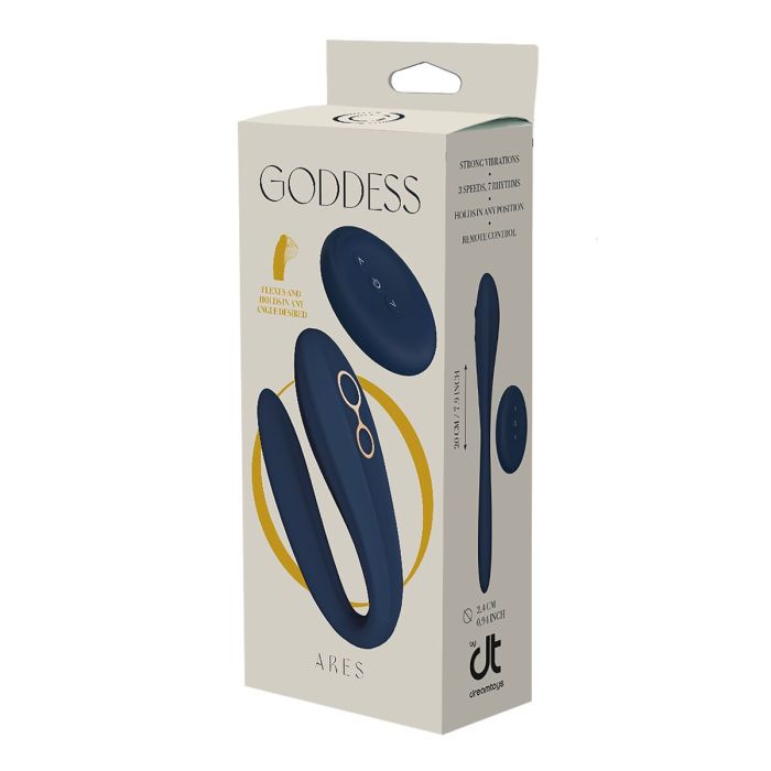 Masseur Couples Dream Toys Goddess Collection Bleu 9