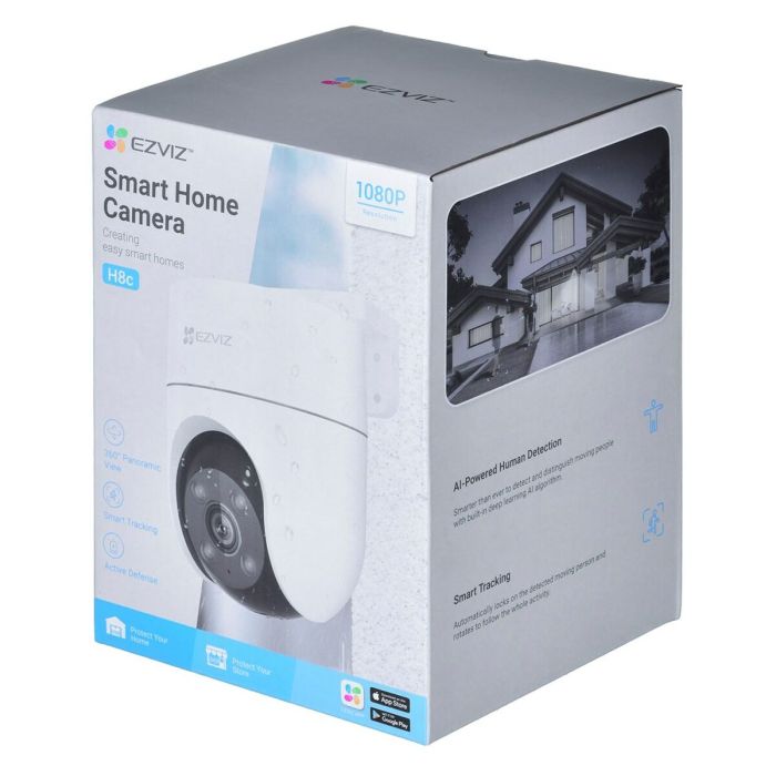 Camescope de surveillance Ezviz CS-H8C(4MM) Blanc Wi-Fi 3 Camescope de surveillance Ezviz CS-H8C(4MM) Blanc Wi-Fi 3