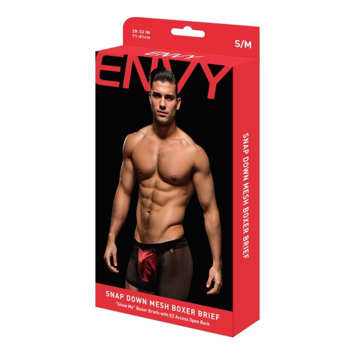 Boxer pour homme Envy Noir M/L 1