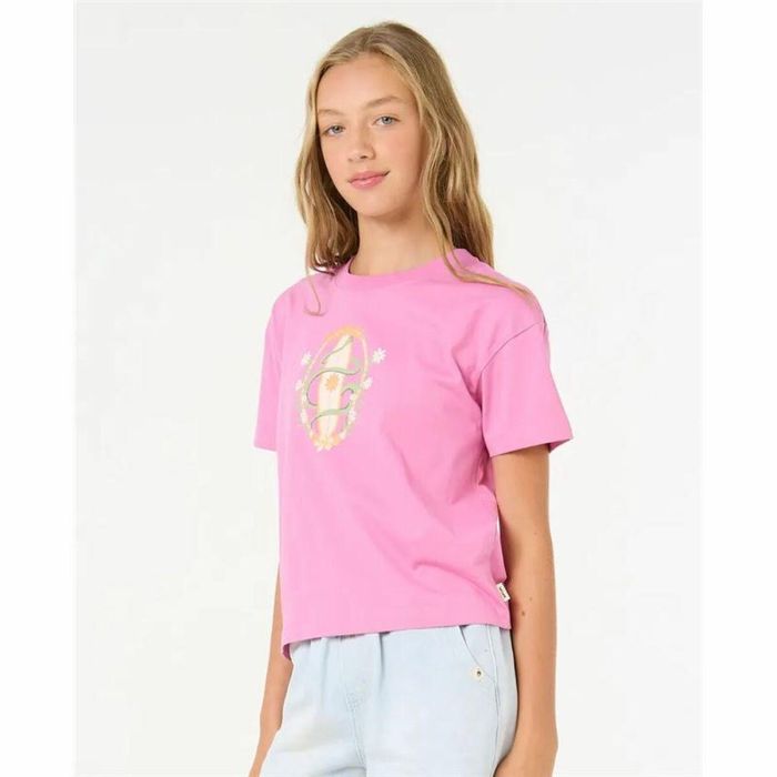 T shirt à manches courtes Enfant Rip Curl Island Surf Crop Rose 4 T shirt à manches courtes Enfant Rip Curl Island Surf Crop Rose 4