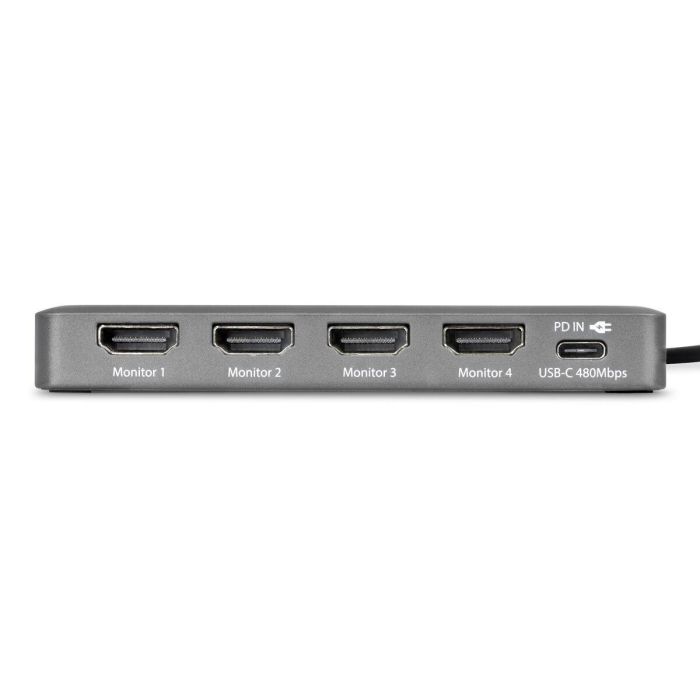 Câble USB Startech QUAD-USB-HDMI-ADAPT Gris 11 Câble USB Startech QUAD-USB-HDMI-ADAPT Gris 11