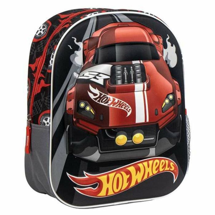 Cartable Hot Wheels Gris 25,0 x 31,0 x 10,0 cm 5