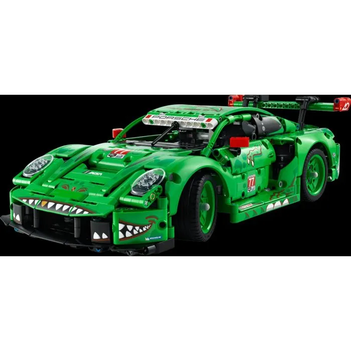 LEGO Technic 42224 Voiture Porsche 911 GT3 R REXY AO Racing - Jouet de construction pour enfants 11 ans et plus