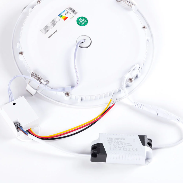 Plaque LED 18W 1800lm 6000K Sensor PIR 40.000H [WR-GP-LZ-3-M-PIR-CW] 5