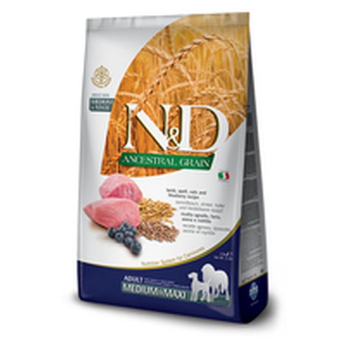 Nourriture Farmina N&D Ancestral Grain Canine Adulte Agneau 12 kg 2,5 kg 1