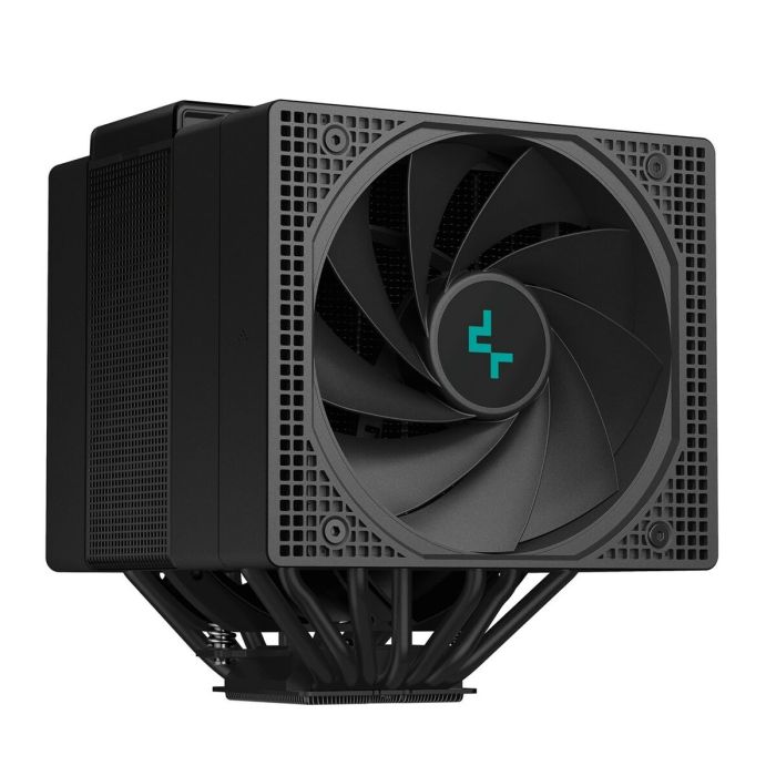 Deepcool Assassin IV VC Vision Noir Ventirad CPU avec Écran Magnétique, 7 Caloducs, TDP 300W, Refroidissement Haut de Gamme - R-ASN4-BKNVMD-G