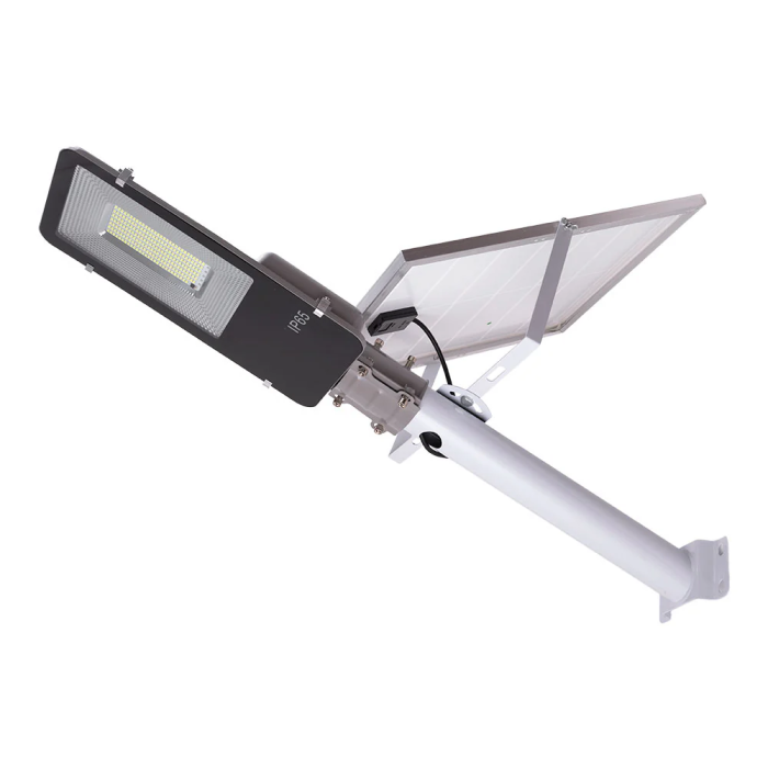 BX3 LIGHT BX3-FAR-SOL- Farola Solar LED para Alumbrado Público 100W 6000K IP65 para Entornos Urbanos y Residenciales