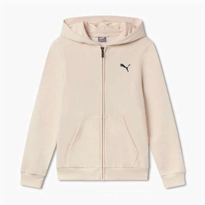 Veste Enfant Puma Essentials+ Graphic Hoodie Fz Beige 0 Veste Enfant Puma Essentials+ Graphic Hoodie Fz Beige 0