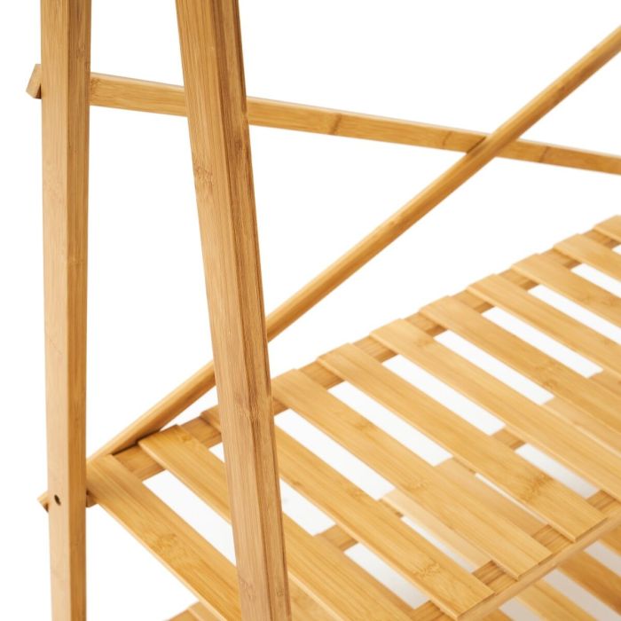 Porte-manteau Naturel Bambou 100 x 43 x 160 cm 4