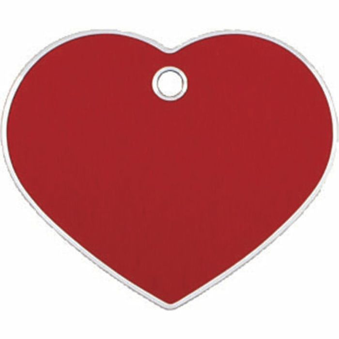 Plaque d'identification Imarc Heart Rouge 1 Plaque d'identification Imarc Heart Rouge 1