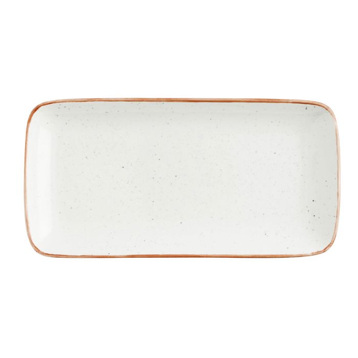 Plat à Gratin Ariane Terra Rectangulaire Céramique Beige (28 x 14 cm) (6 Unités) 1